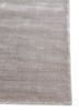 basis grey and black viscose hand loom Rug - Corner basis grey and black viscose hand loom Rug - Corner